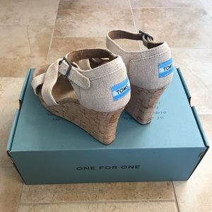 Toms Sierra Strappy Wedge